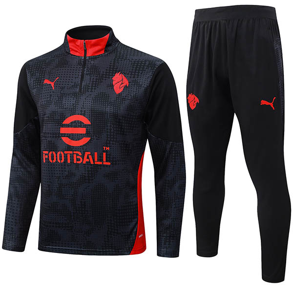 AC Milan tracksuit mens black training kit 2026-2027